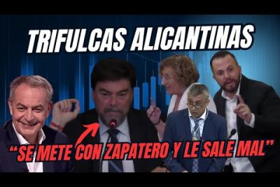 El Alcalde de Alicante Carga Contra Zapatero y Organiza una Mascletà al Ser Llamado