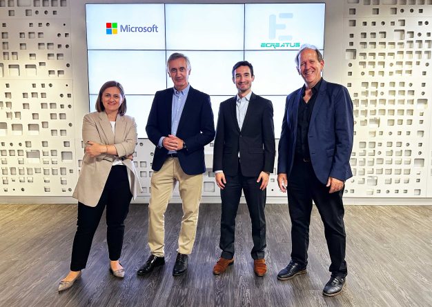 Ecreatus y Microsoft anuncian un acuerdo de colaboración para impulsar la transformación digital en la educación a través de la IA