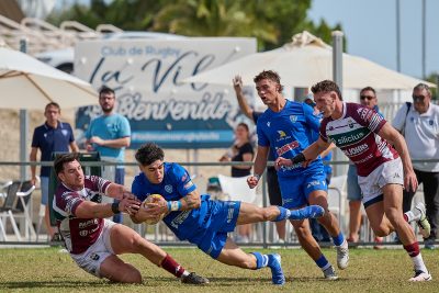 La experiencia le es suficiente al Alcobendas para doblegar al Huesitos La Vila Rugby Club.