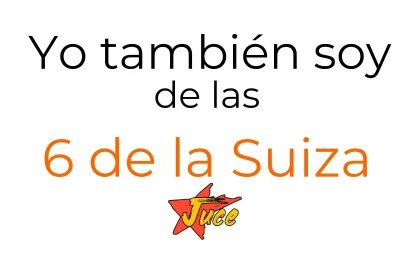 La Juventud de Unificación Comunista de España en apoyo a las 6 de la Suiza