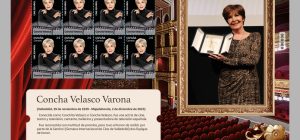 Correos presenta en Valladolid un sello dedicado a Concha Velasco