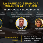 Mañana, Encuentro con expertos “Tecnología y Salud Digital” de la Fundación Economía y Salud y Fundación Ortega-Marañón